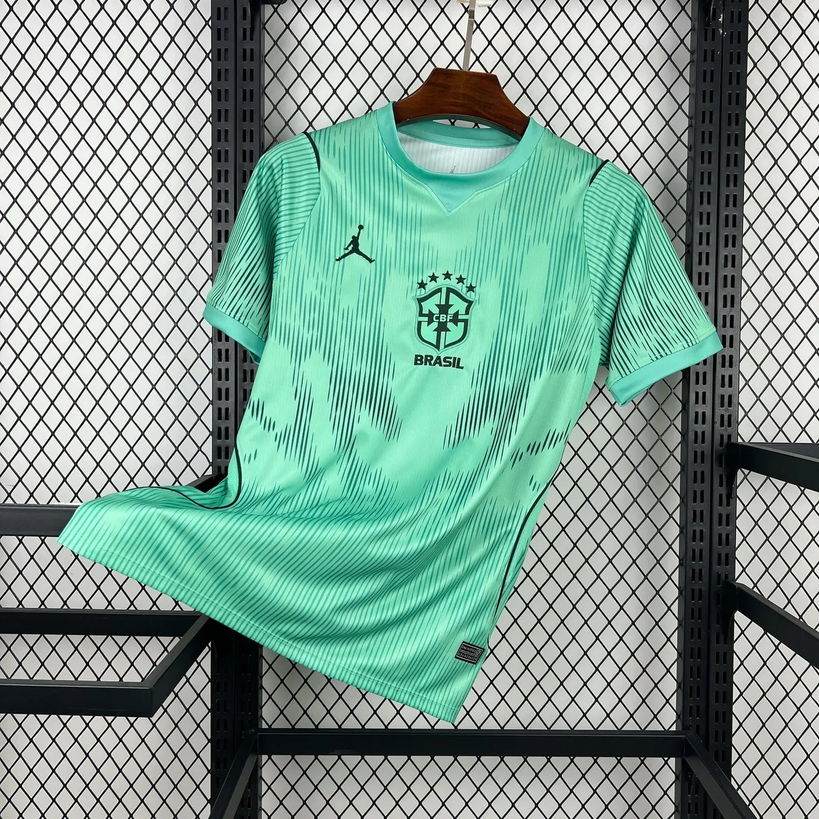 Maillot Brésil Extérieur Vert 2026