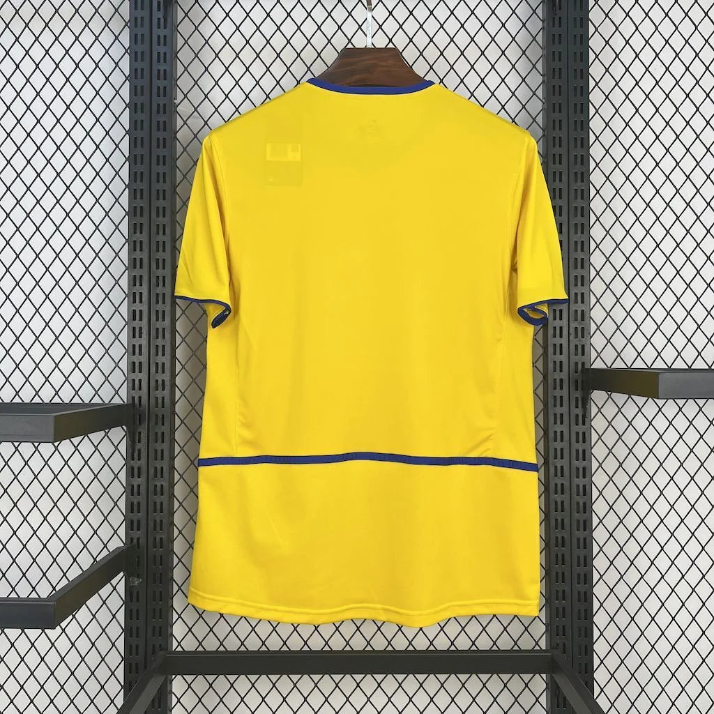 Maillot Inter Milan Rétro Jaune 2002/03