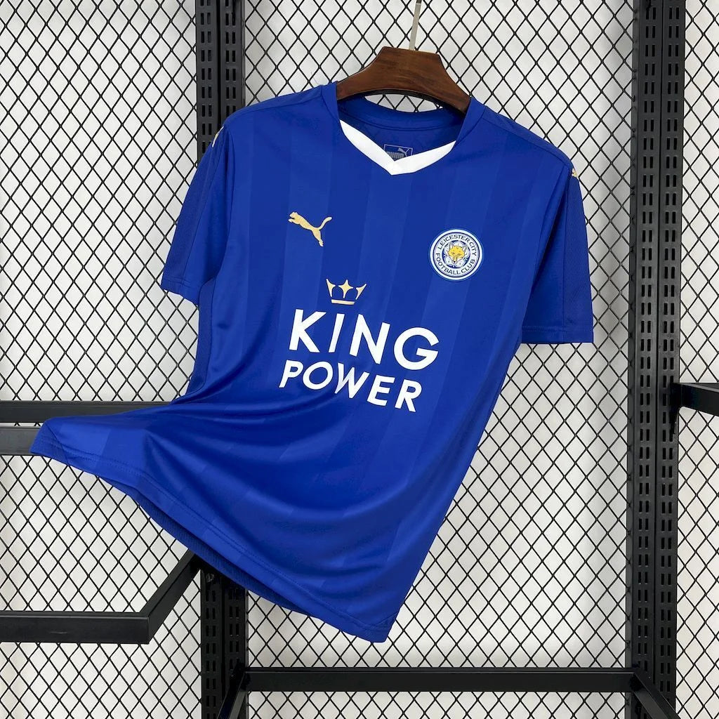 Maillot Leicester City Rétro Domicile 2015/16