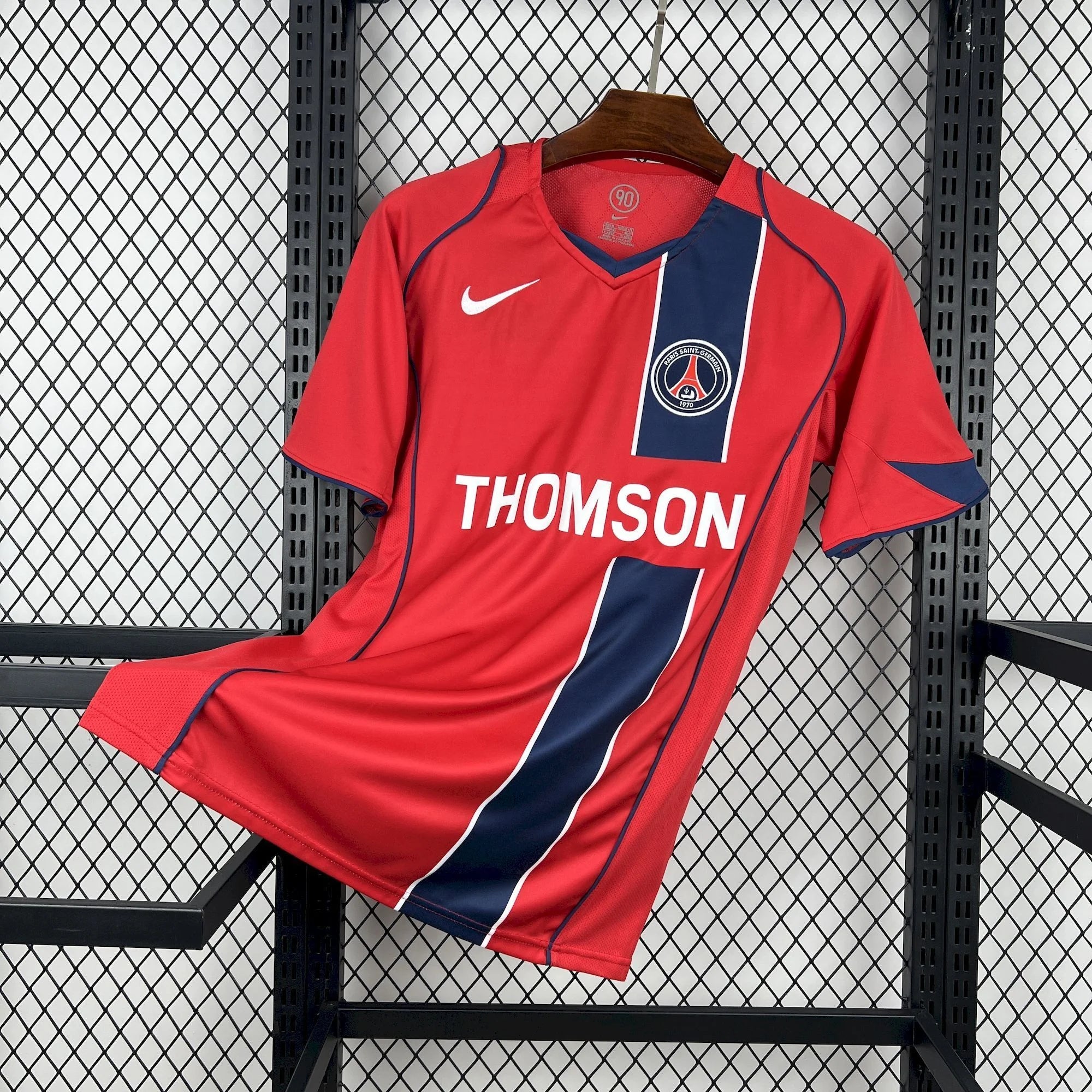 Maillot PSG Rétro Extérieur Thomson 2004/05