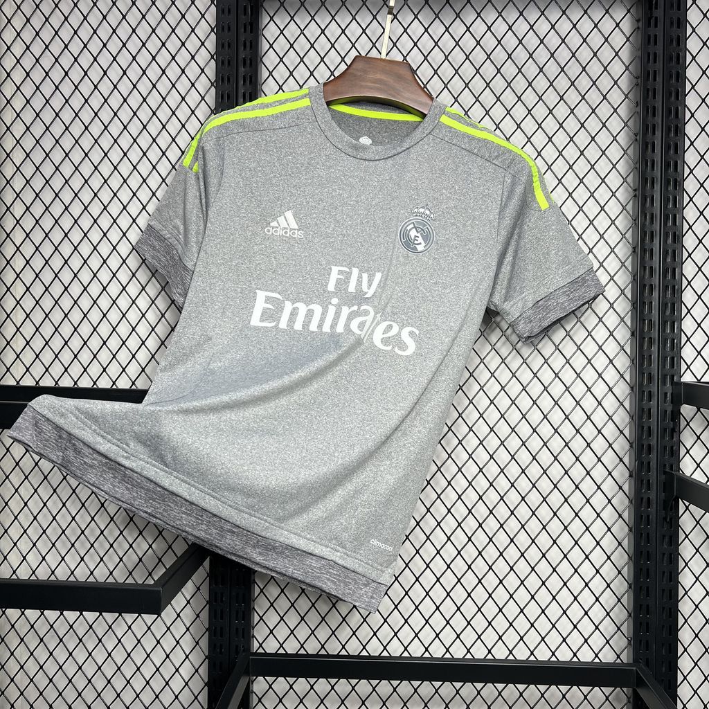 Maillot Real Madrid Rétro Gris 2015/16