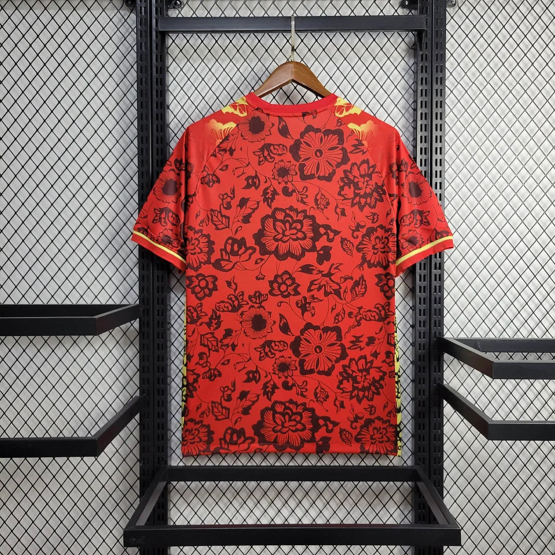 Maillot Portugal Concept Rose Rouge 2025/26